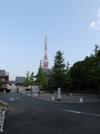 東京タワーが見える風景